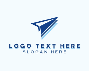 Postal - Plane Arrow Logistics logo design