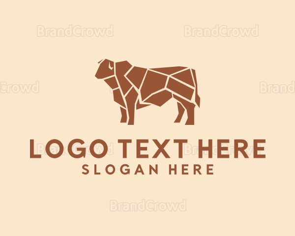 Beef Meat Butcher Logo