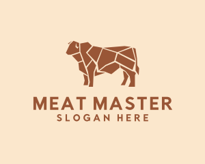 Beef Meat Butcher logo design