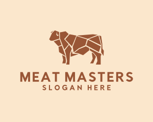 Beef Meat Butcher logo design