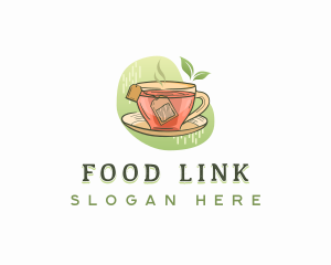 Herbal Tea Cup logo design