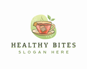 Herbal Tea Cup logo design