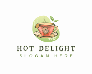 Herbal Tea Cup logo design