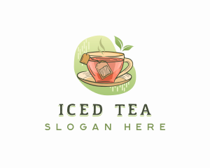 Herbal Tea Cup logo design