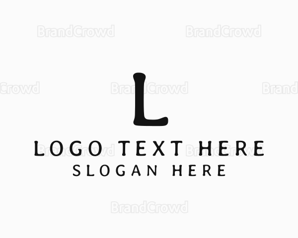 Minimalist Simple Brand Logo