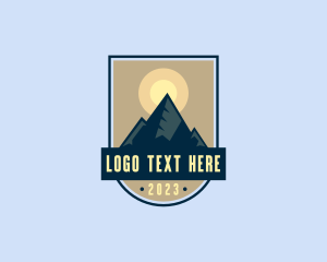 Outdoor Mountain Adventure Logo