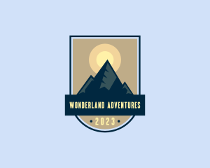 Outdoor Mountain Adventure logo design