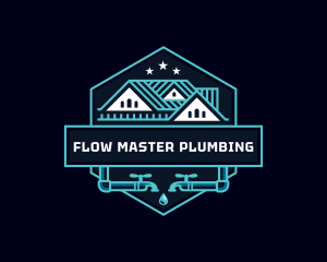 Plumbing - Faucet Plumbing Repair logo design