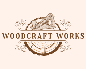 Carpentry - Carpentry Wood Planer logo design