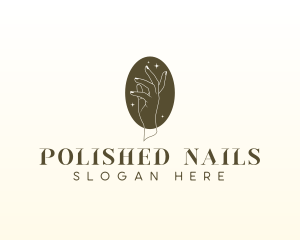 Skin Care Hand logo design