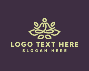 Yogi - Nature Meditation Spa logo design