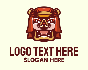 Culture - Wild Lion Mascot logo design