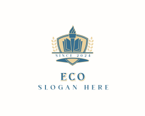 Elearning - Academic College University logo design