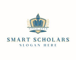 Scholastic - Academic College University logo design