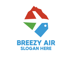 Colorful Air Travel logo design