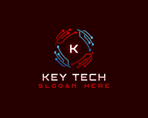 Digital Circuit Technology logo design