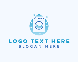 Washing Machine - Washing Machine Laundry logo design