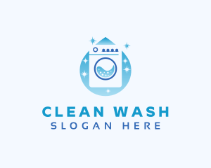 Washing - Washing Machine Laundry logo design