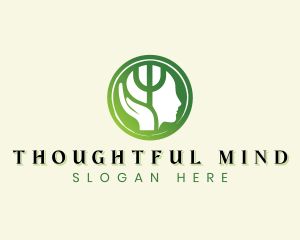 Thinking - Hand Mind Therapy logo design