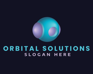 Orb - Technology Robot Sphere logo design