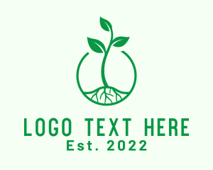 Agricultural - Garden Harvest Plant logo design