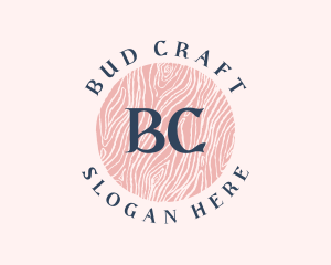 Feminine Wood Craft logo design