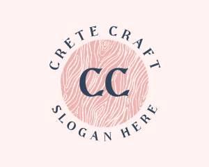 Feminine Wood Craft logo design