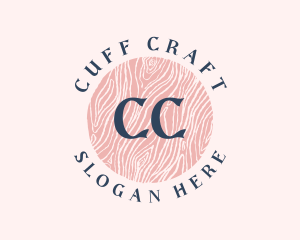 Feminine Wood Craft logo design