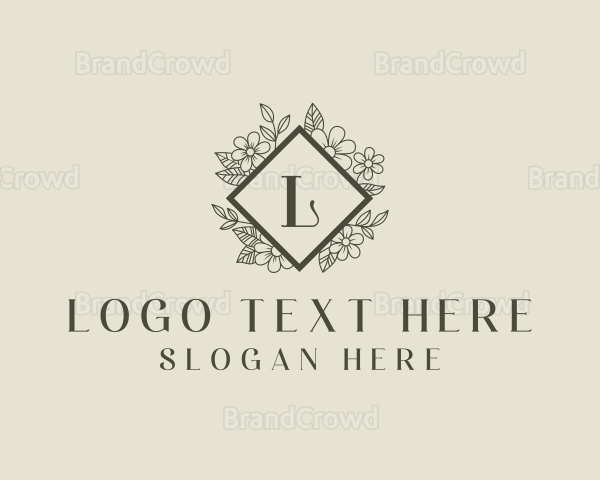 Wedding Floral Garden Logo