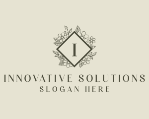 Wedding Floral Garden Logo