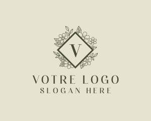 Wedding Floral Garden Logo