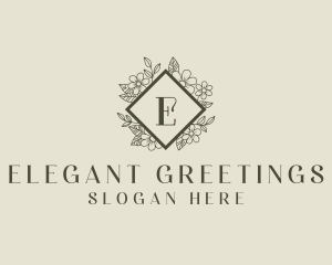 Wedding Floral Garden logo design