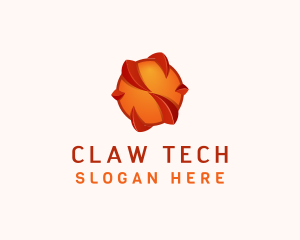 Claw - 3d Claw Sphere Letter S logo design