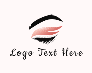 Aesthetician - Eyeliner Makeup Cosmetics logo design