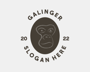 Gorilla - Wild Ape Gorilla logo design