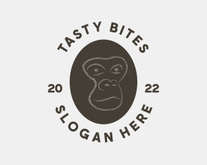 Beast - Wild Ape Gorilla logo design