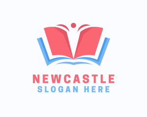 University - Book Learning Education logo design