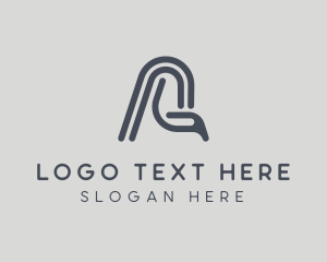 Brand - Generic Curvy Letter A logo design