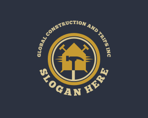 Hipster Hammer House Logo
