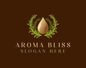 Diffuser - Natural Leaf Oil logo design