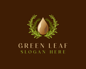 Natural Leaf Oil logo design