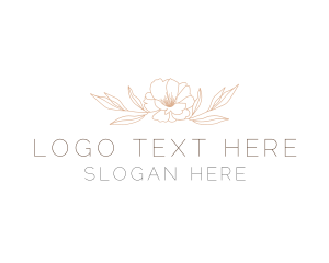 Environmental - Minimalist Flower Nature logo design