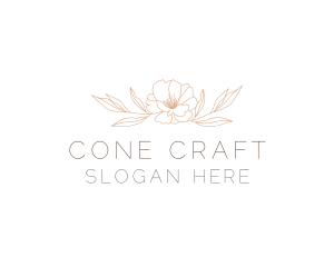 Minimalist Flower Nature  logo design