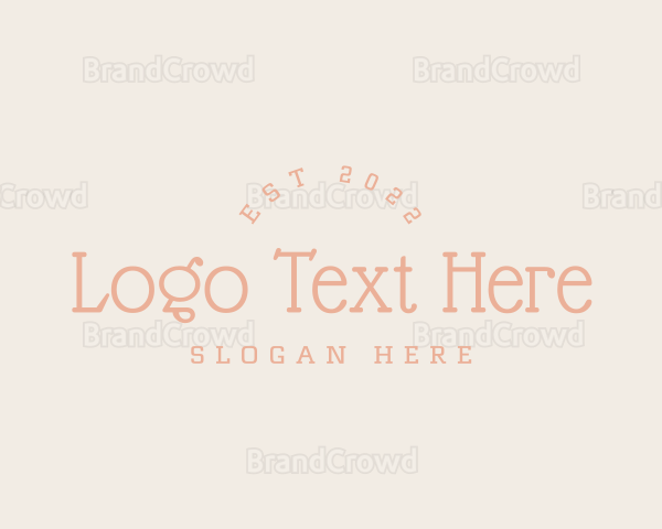 Modern Feminine Business Logo