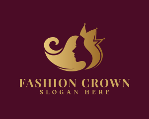 Royal Hair Salon logo design