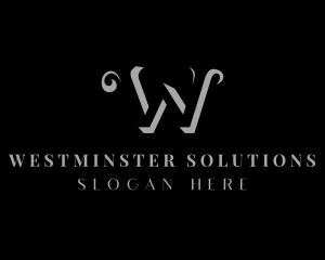 Stylish Firm Letter W logo design