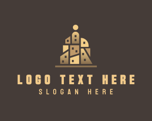 Structure - Building Geometry Structure logo design
