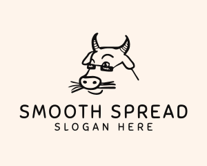 Farm Cow Shades logo design