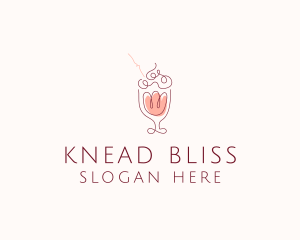 Fruit Shake Drink logo design