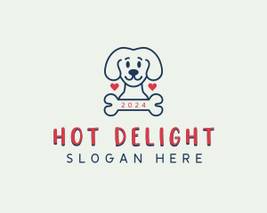 Pet Dog Bone logo design